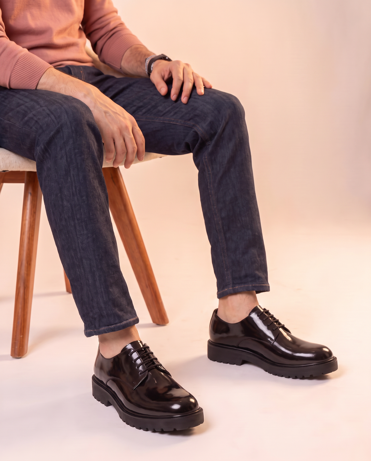 Statement Leather Derby