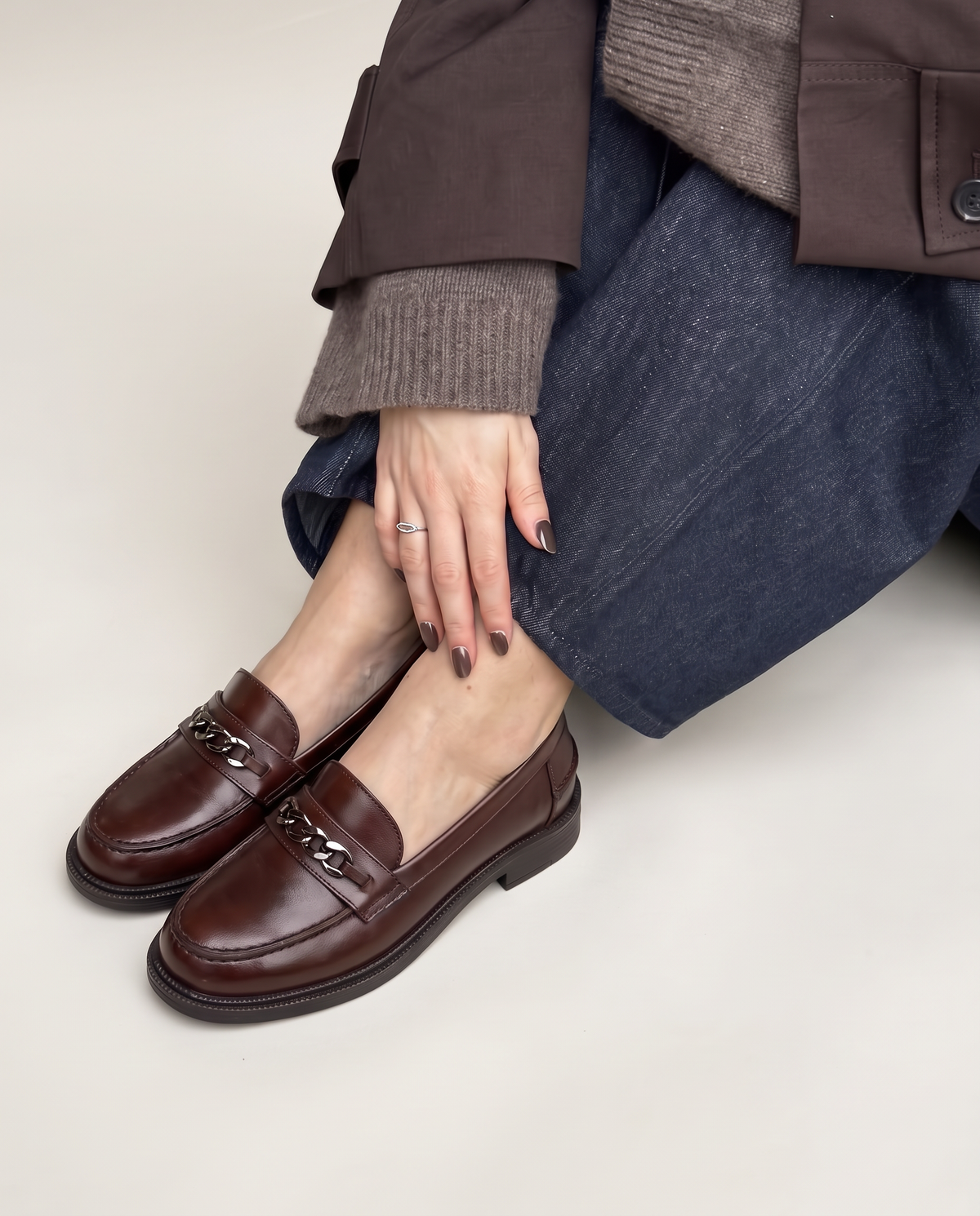 The Chain-Link Loafer