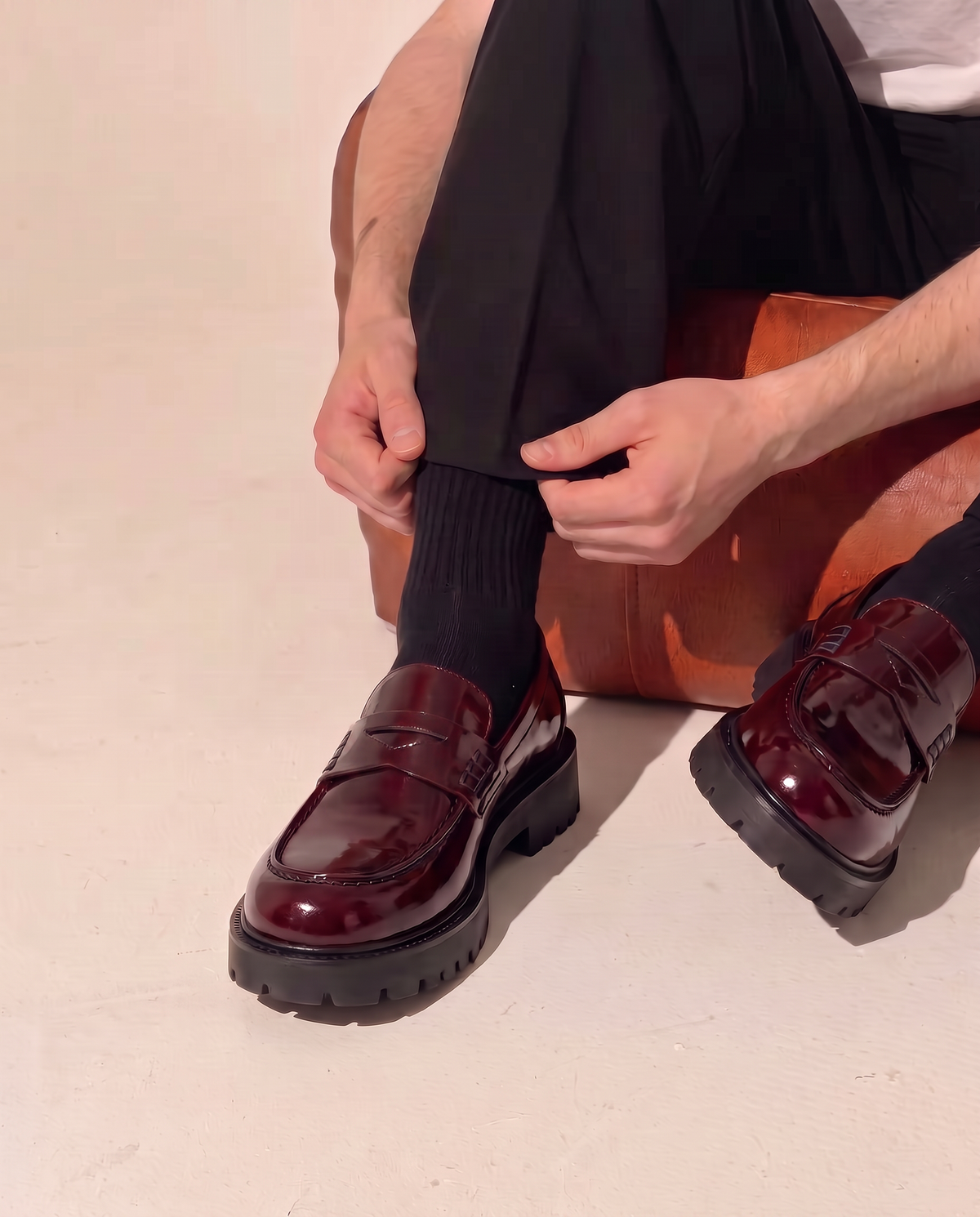 Statement Leather Loafer